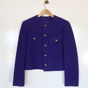 Vintage Pendleton Virgin Wool 1980s Blazer Jacket